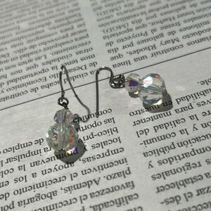 Elegant Crystal Drop Earrings